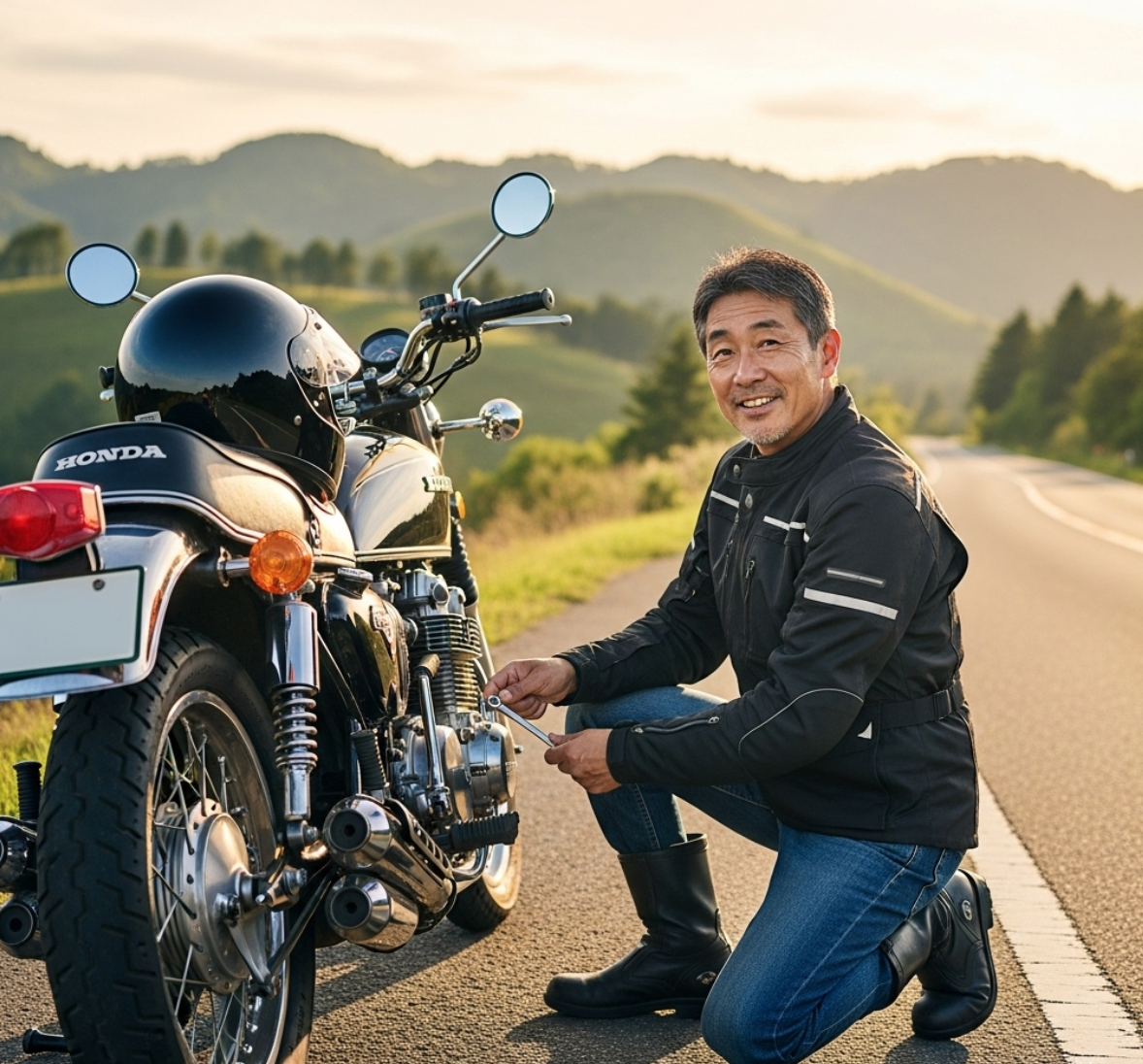 ツーリング中のトラブルは怖くない！