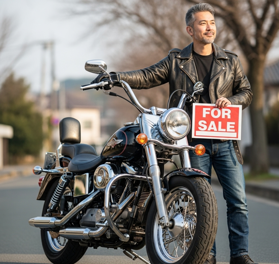 ハーレー売却、もう一度バイクに乗るために。