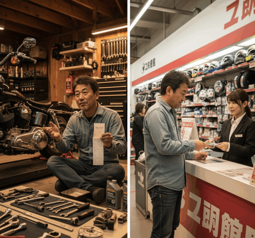 ハーレー オイル交換 自分でやるか？プロに任せるか？