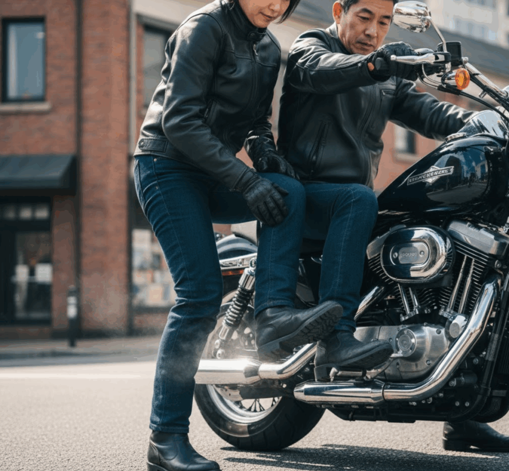 ハーレータンデムで夫婦円満！