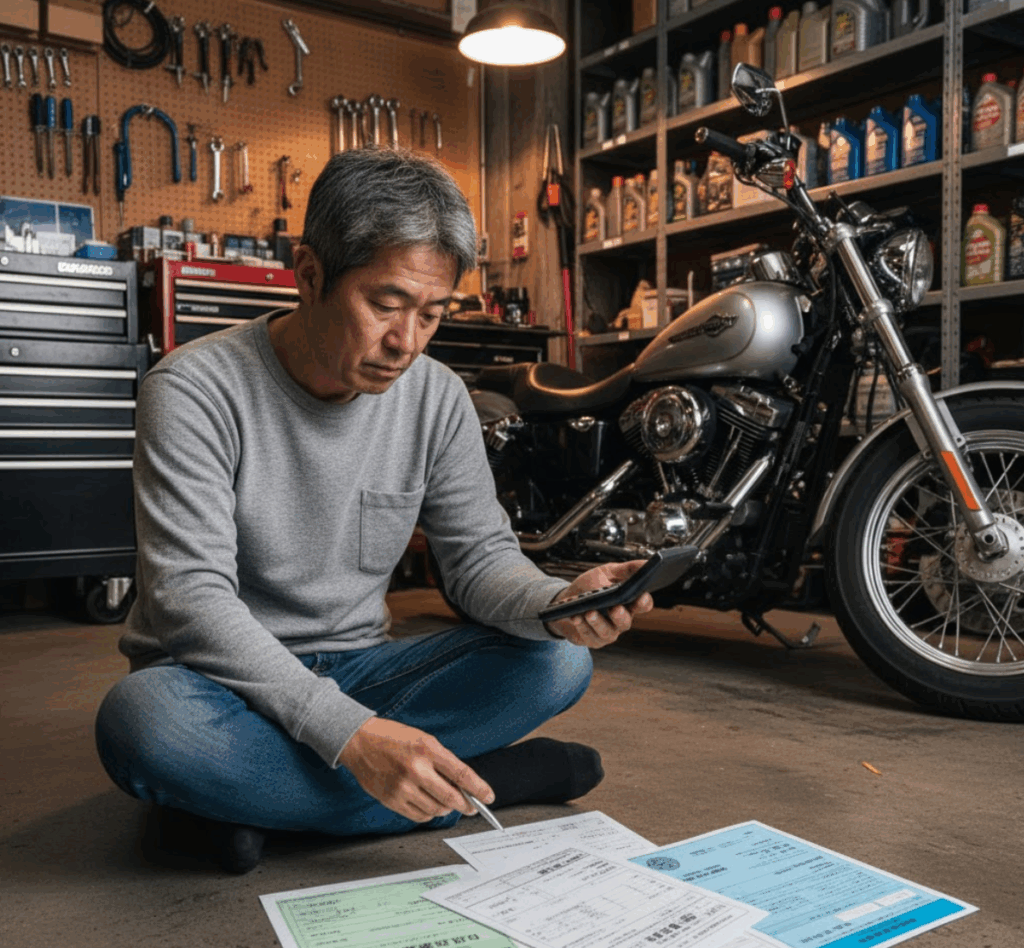 モデル・年式・カスタムがハーレーの車検費用に与える影響