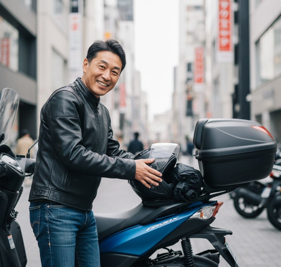 トリシティ125の積載力を最大化！