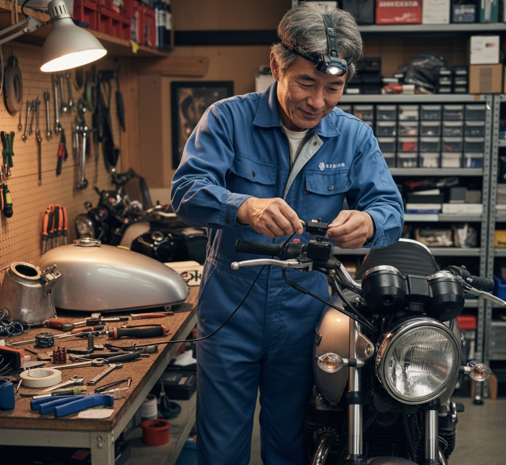 バイクドラレコ取付DIY完全マニュアル