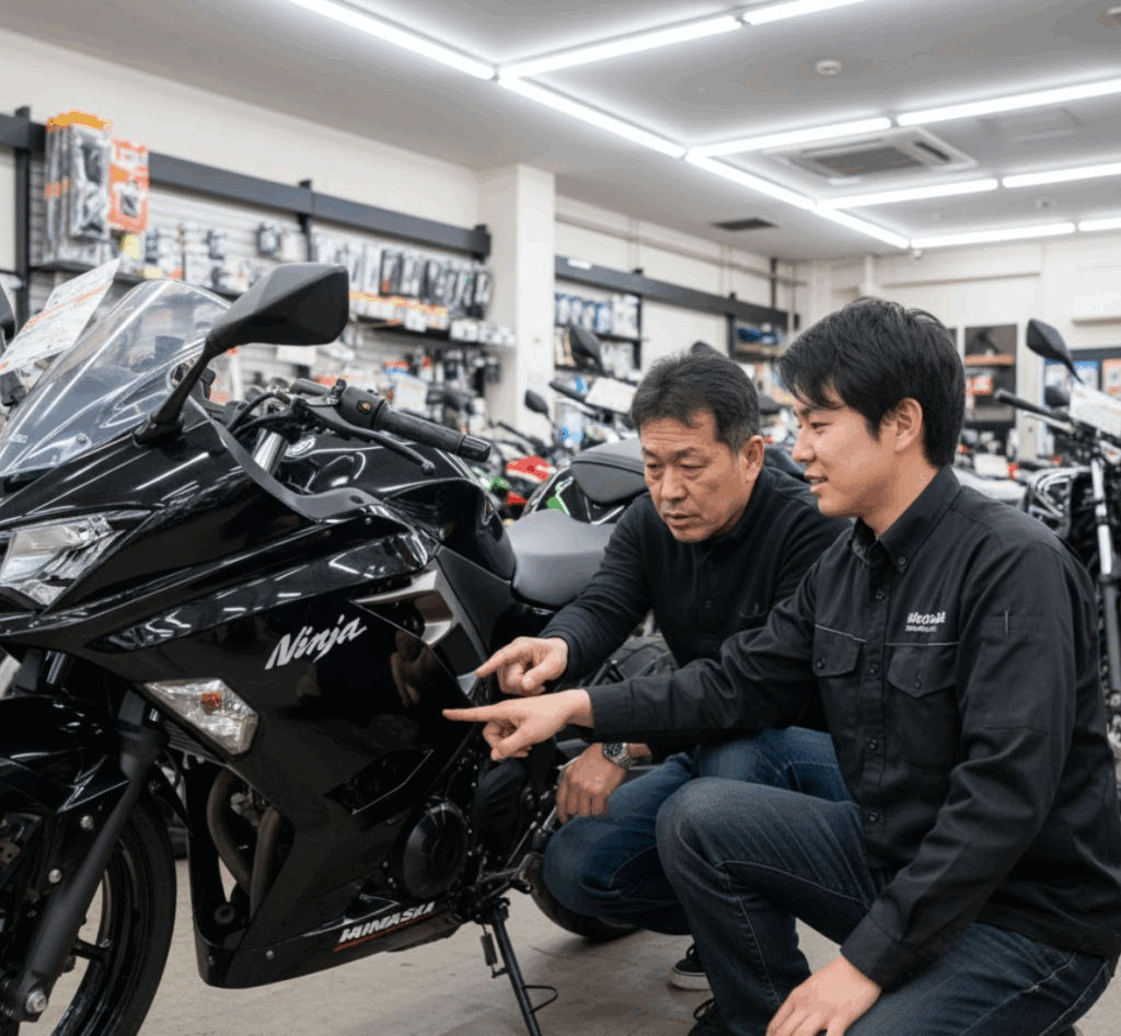 ニンジャ250の中古車の不安を解消し「後悔」を「愛着」に変える実用情報