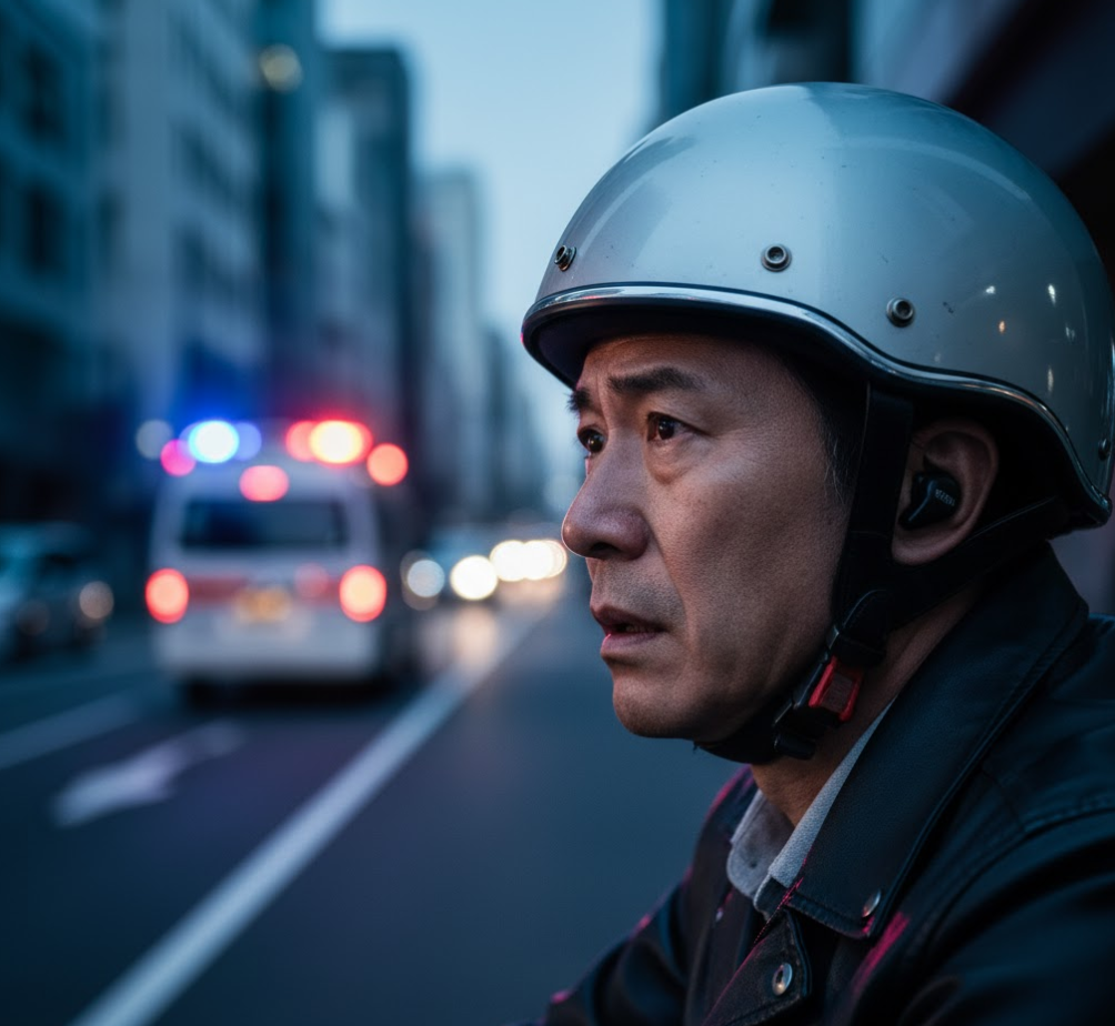 バイクイヤホン違反について