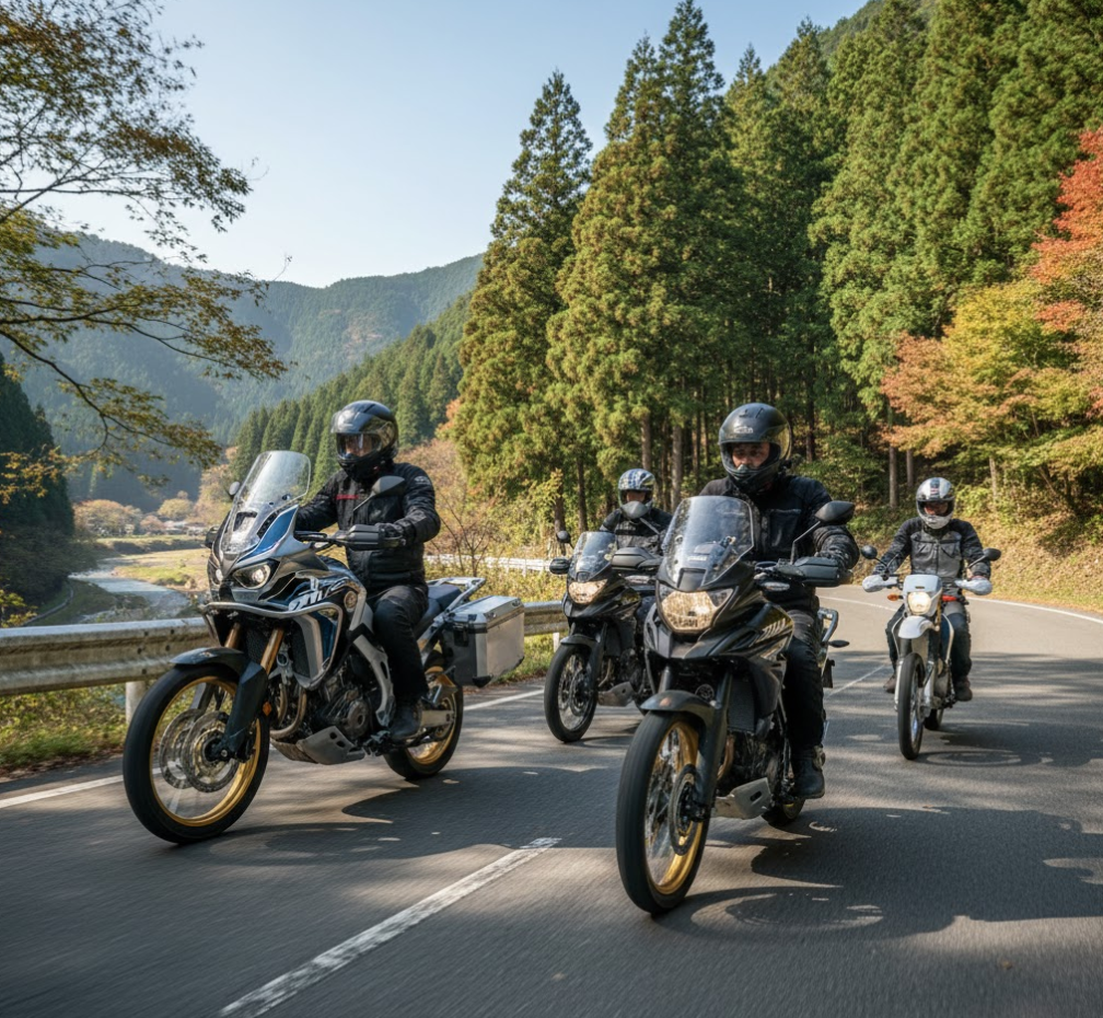 リターンライダーのためのキャンプバイク選びの極