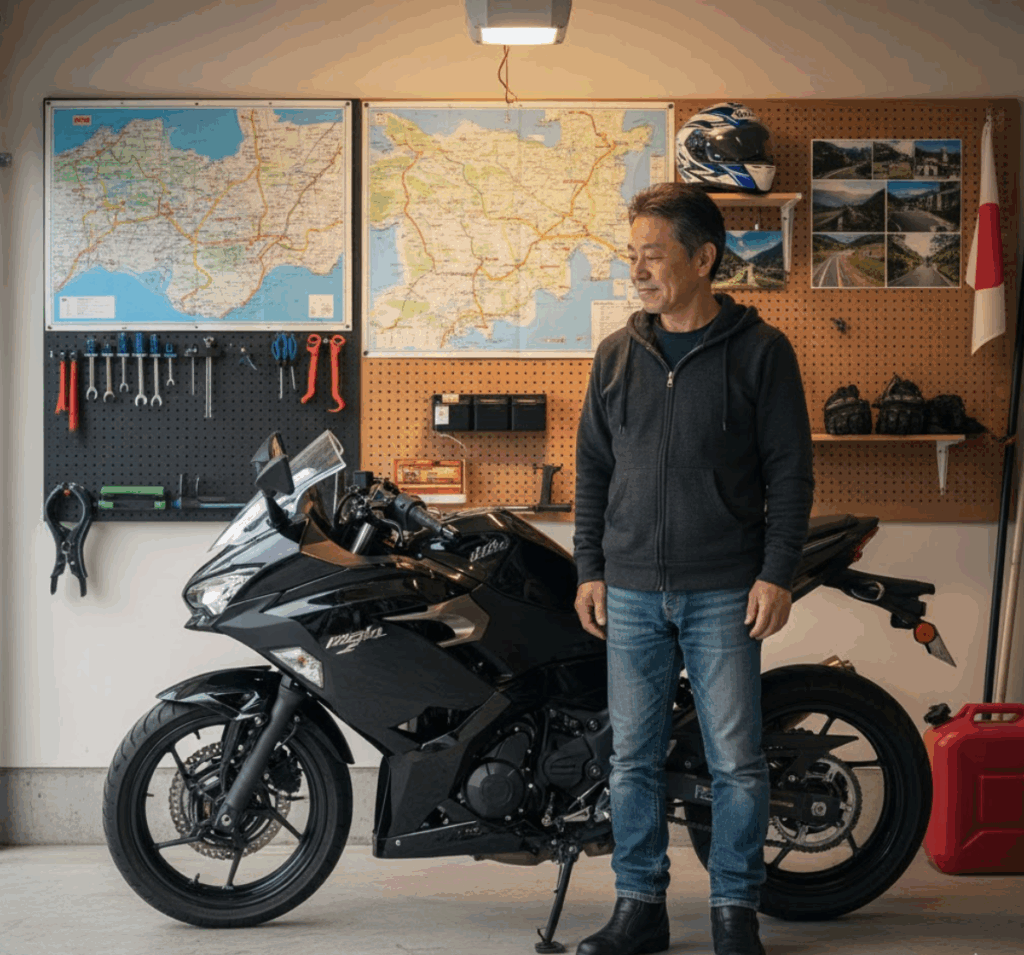 「ニンジャ250は恥ずかしい」の不安を解消