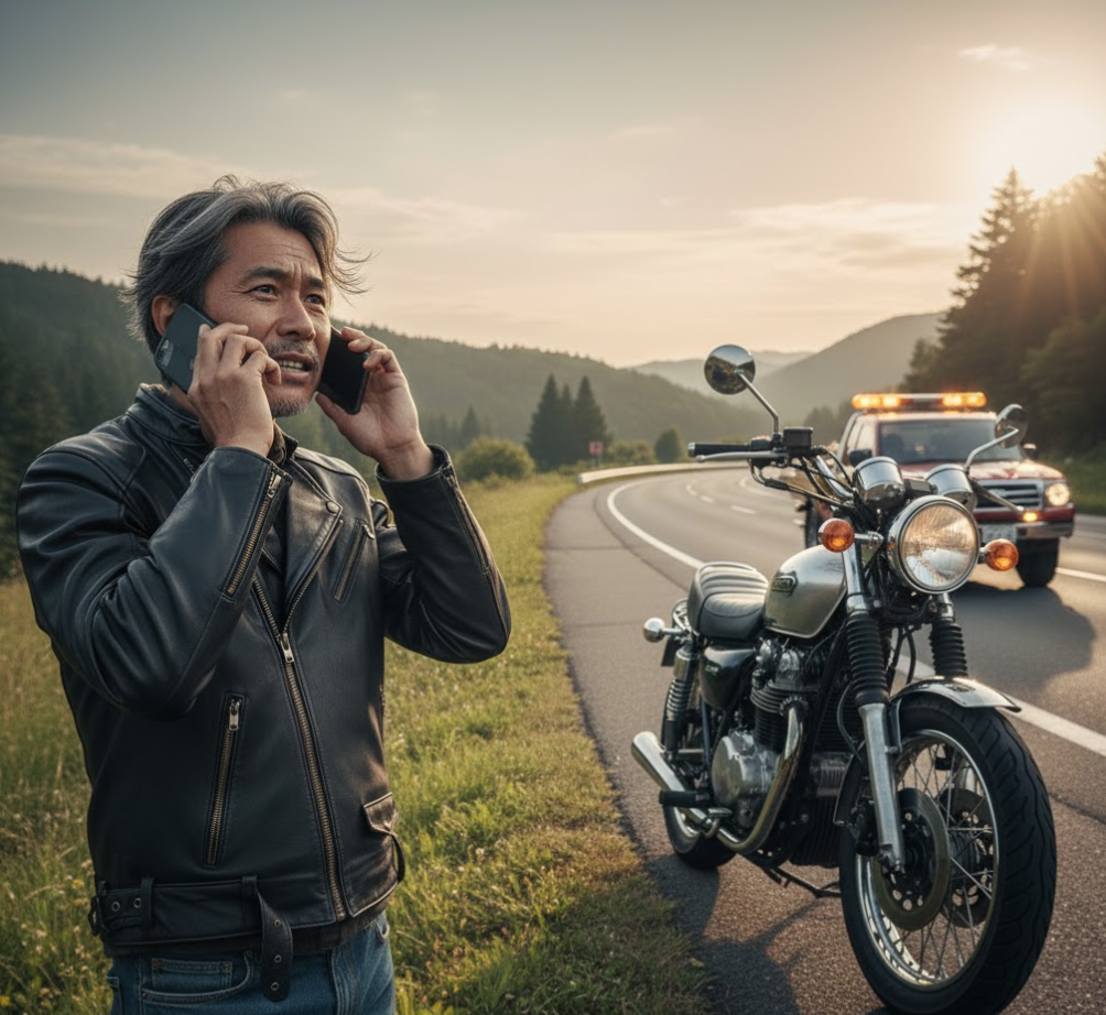 バイクパンクの修理と交換、自分で直す判断基準