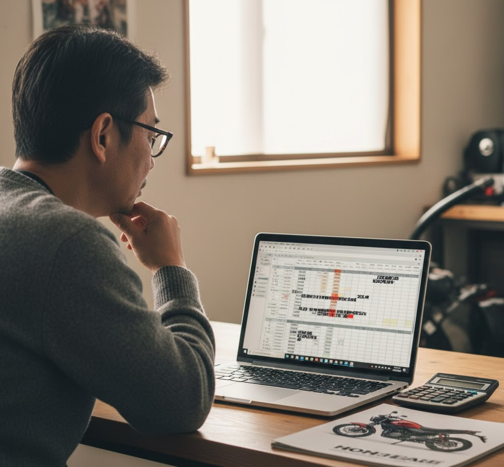 GB350セパハン化の総額費用を徹底試算!