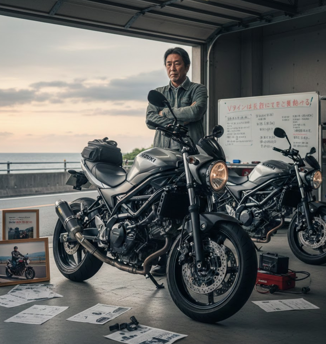 SV650で後悔しない！リターンライダーの不安を解消する購入・維持の全知識