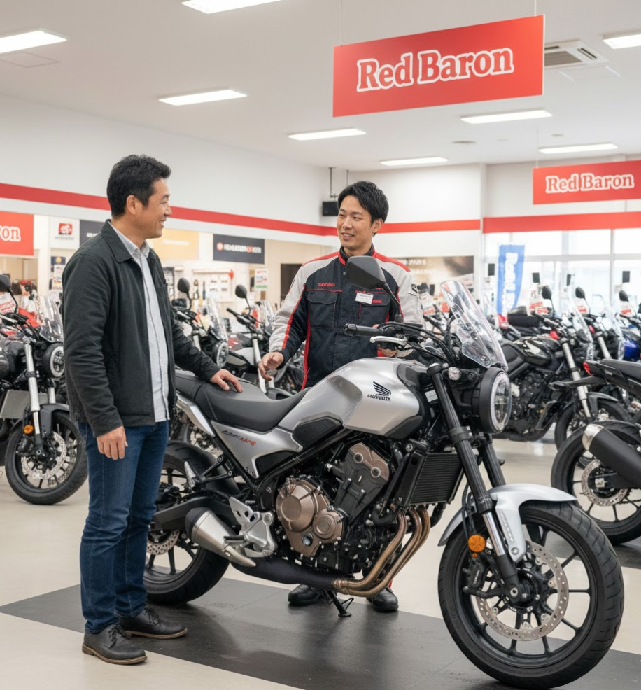 CL500レッドバロン在庫状況と選び方