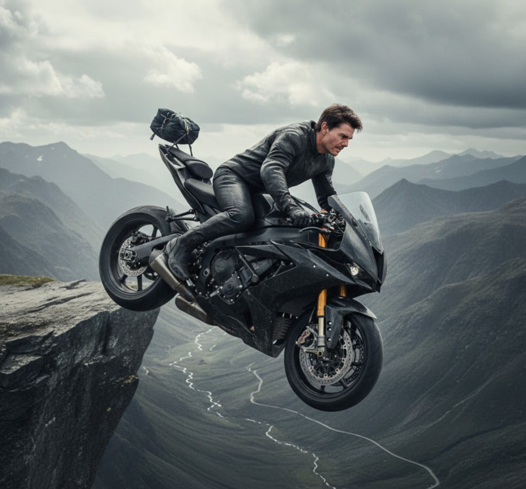 本物志向のバイクアクション