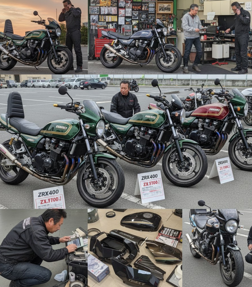 ZRX400 族車を大人の品格で乗りこなすための基礎知識