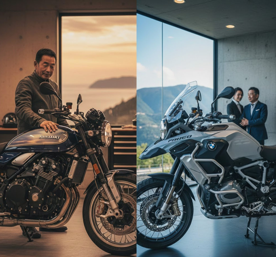 上がりバイク Z900RSvsR1300GS 比較　大人世代が選ぶ究極の1台