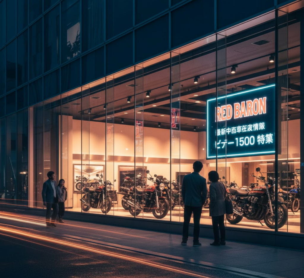 2026年最新の中古相場とレッドバロン在庫状況